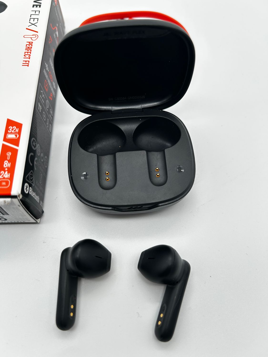 JBL Wave Flex, bezprzewodowe słuchawki dokanałowe, odporność na wodę,技