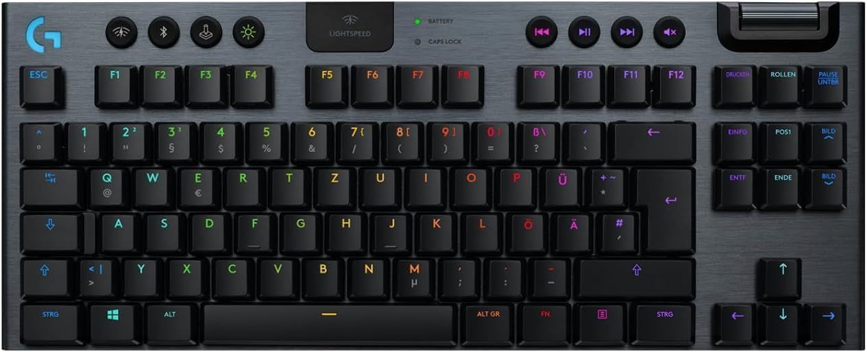 Logitech G 915 LIGHTSPEED TKL – bezprzewodowa mechaniczna klawiatura do gier