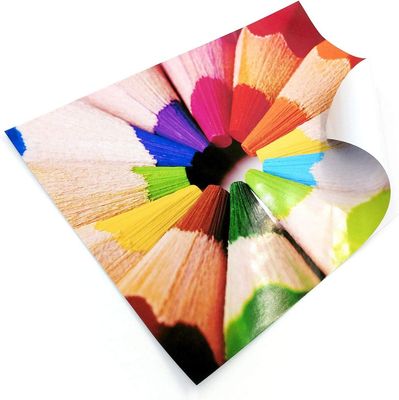 Evergreen Goods EVG – 100 arkuszy samoprzylepnego papieru fotograficznego A3, biały, błyszczący