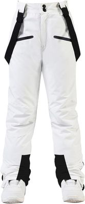 HOUZONIY spodnie narciarskie damskie, termo spodnie snowboardowe