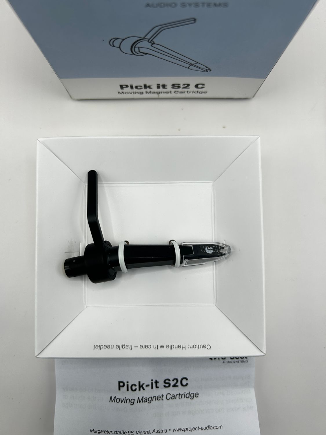 Pro-Ject Pick it S2 – wkładka z mocowaniem SME, czarna
