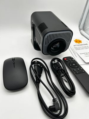 Projektor przenośny Nonete 4K 1080P z WiFi