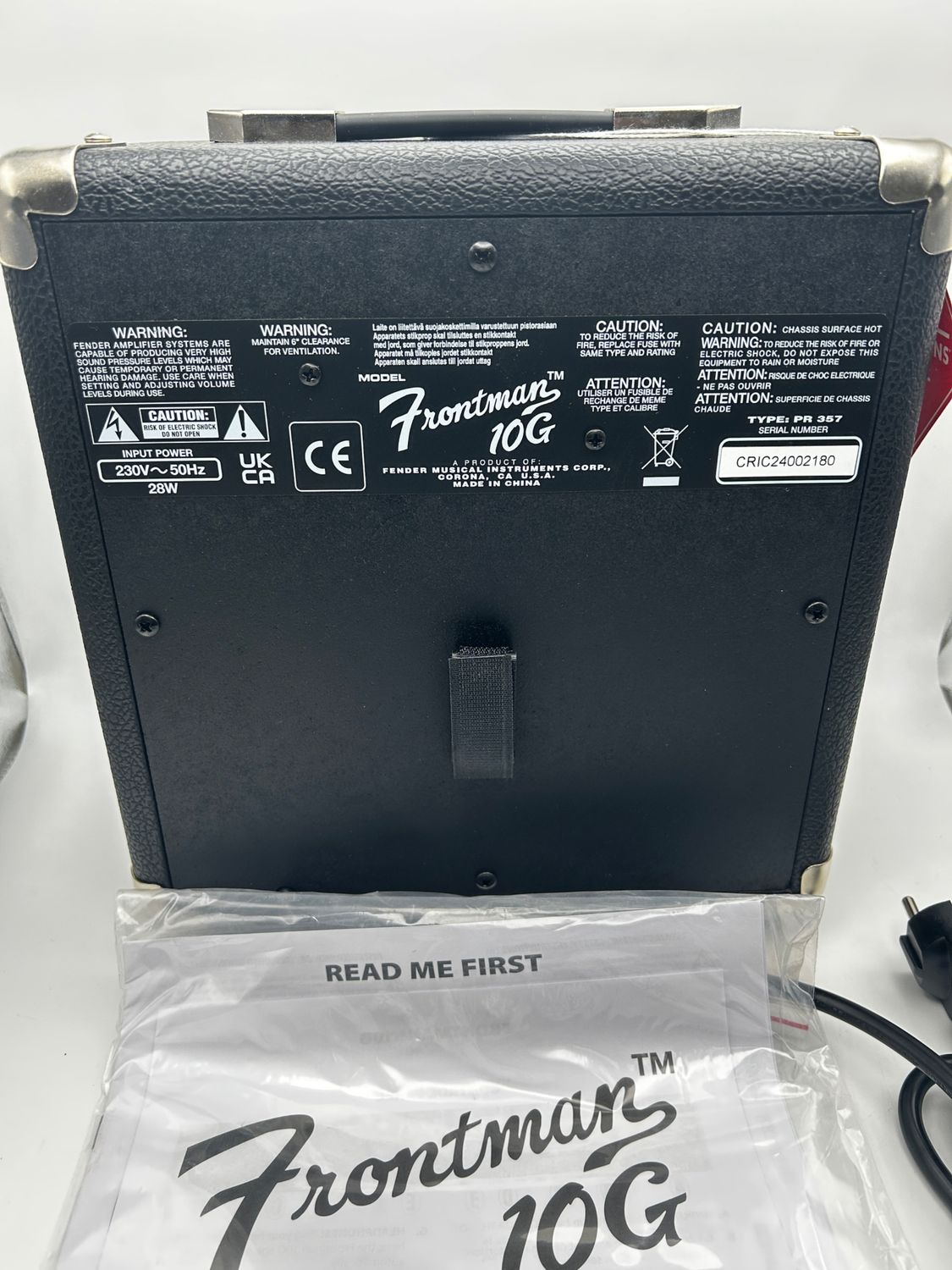 Fender Frontman 10G Combo – wzmacniacz do gitary elektrycznej