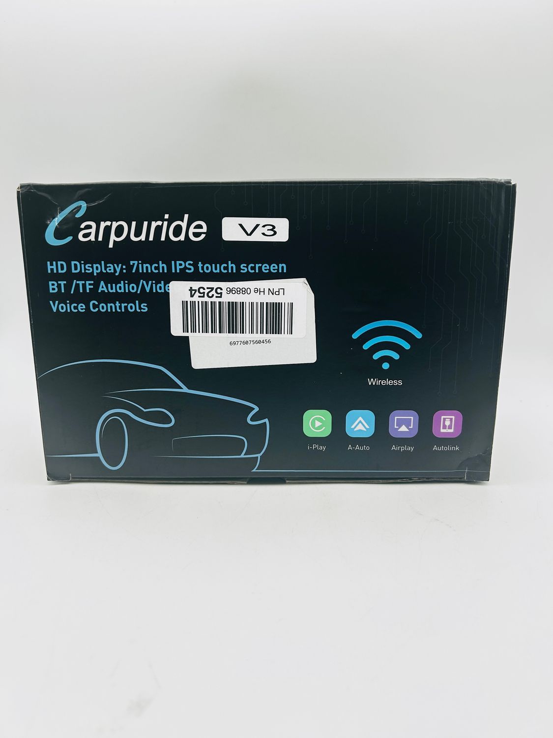 Carpuride V3 ekran samochodowy 7 cali CarPlay Android Auto