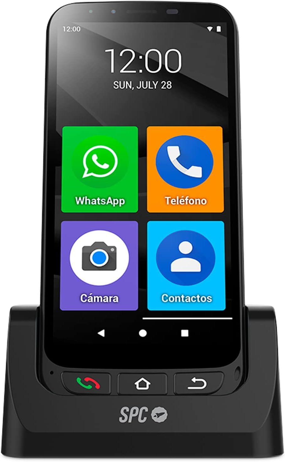 SPC Zeus 4G Pro + etui | smartfon łatwy w obsłudze dla seniorów | ikny