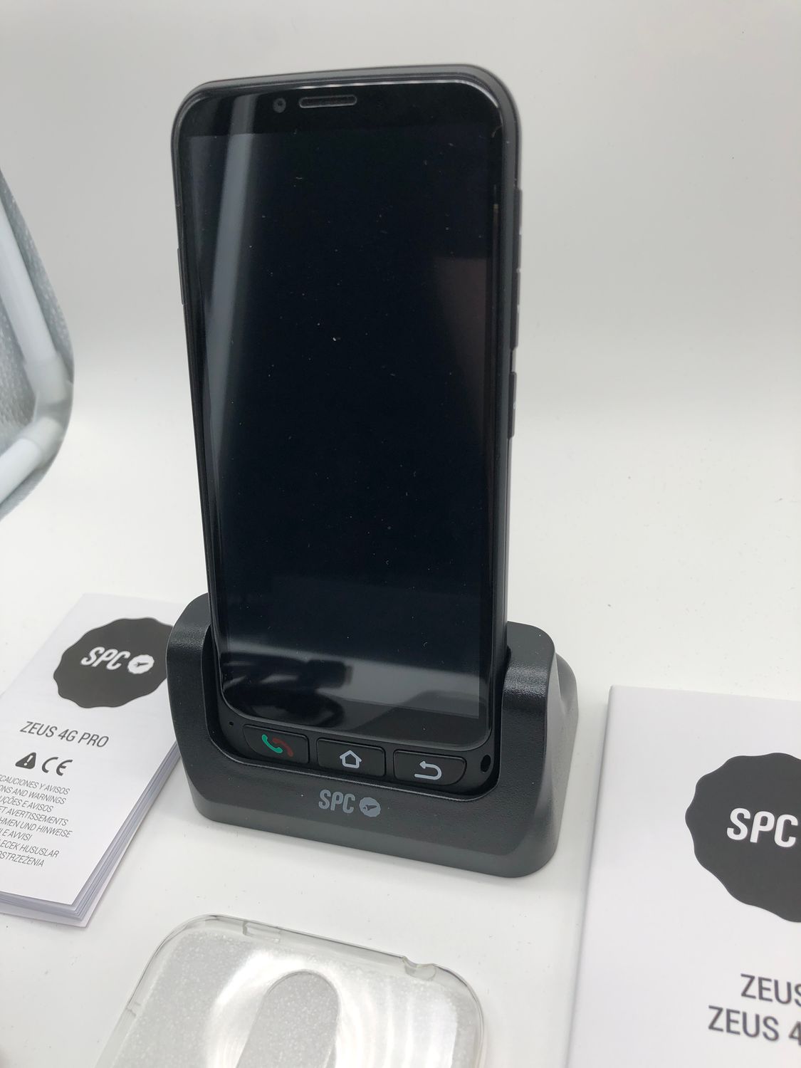 SPC Zeus 4G Pro + etui | smartfon łatwy w obsłudze dla seniorów | ikny