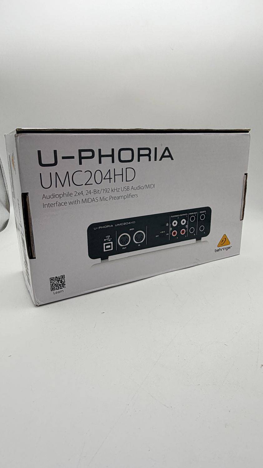Behringer UMC204HD – interfejs audio/MIDI