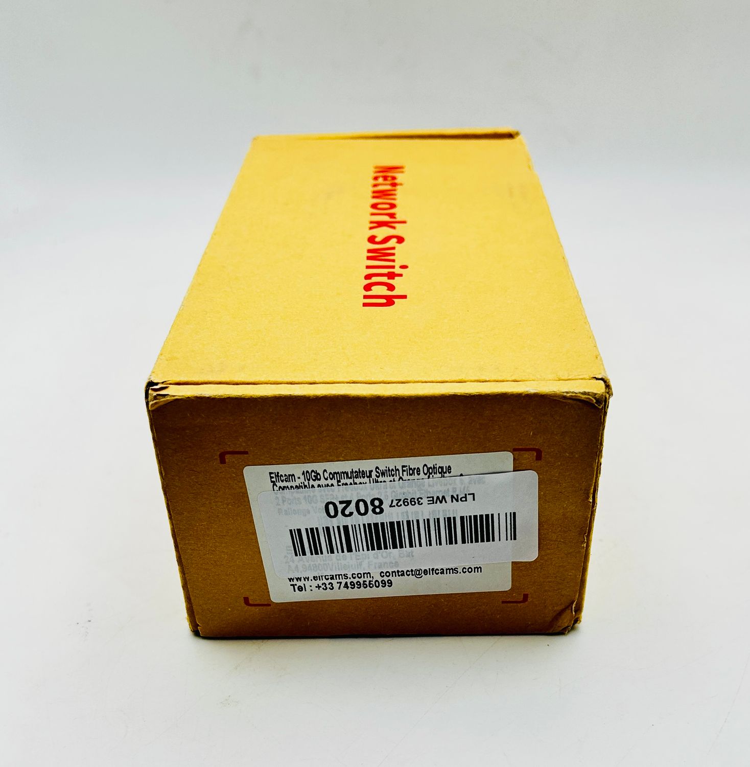 Elfcam 10 gigabitowy przełącznik światłowodowy z 2 portami 10G SFP+