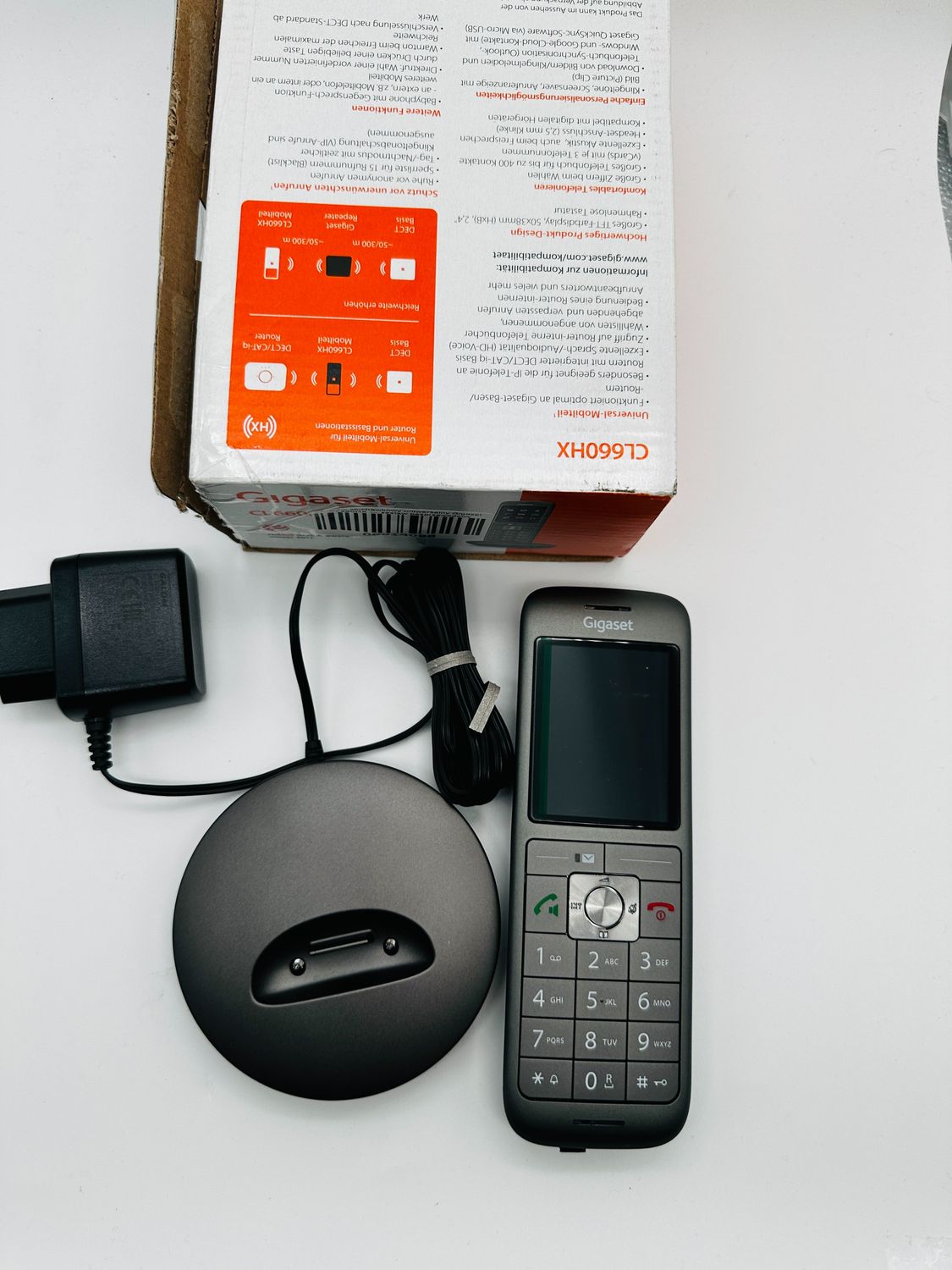 Gigaset CL660HX Uniwersalny zestaw słuchawkowy - bezprzewodowy telefon
