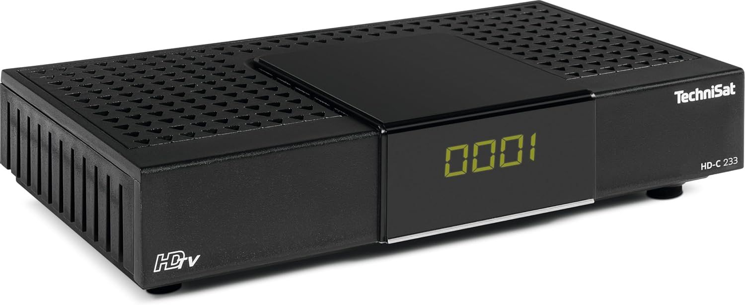 TechniSat Odbiornik HD-C 233 HD do telewizji cyfrowej kablowej HDTV, D