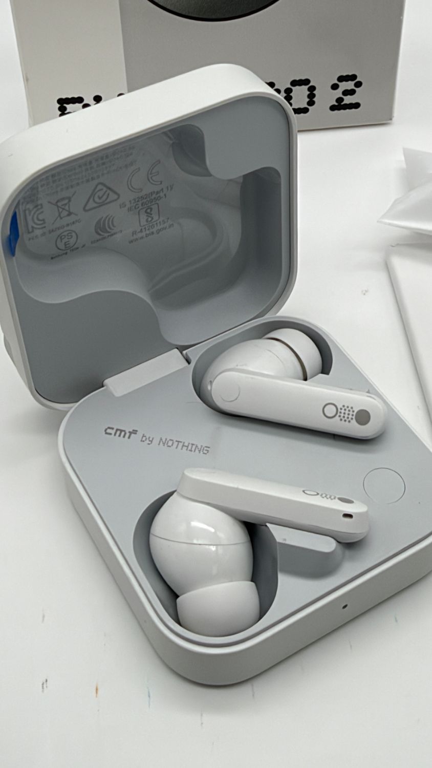 CMF by Nothing Buds Pro 2 słuchawki Bluetooth ANC jasnoszare