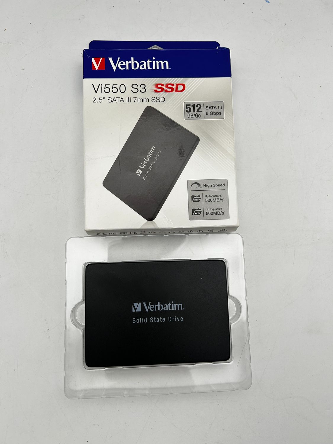 Verbatim Vi550 S3 SSD 512 GB (SATA 6 Gb/s)