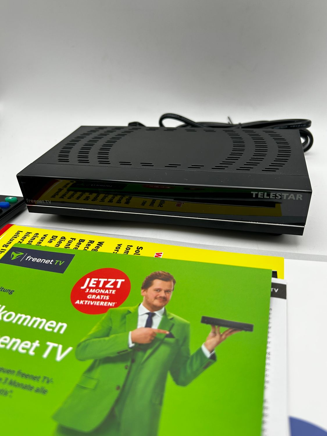 TELESTAR digiHD TT 6 IR – Odbiornik DVB-T2 i DVB-C (w tym 3 miesiące)
