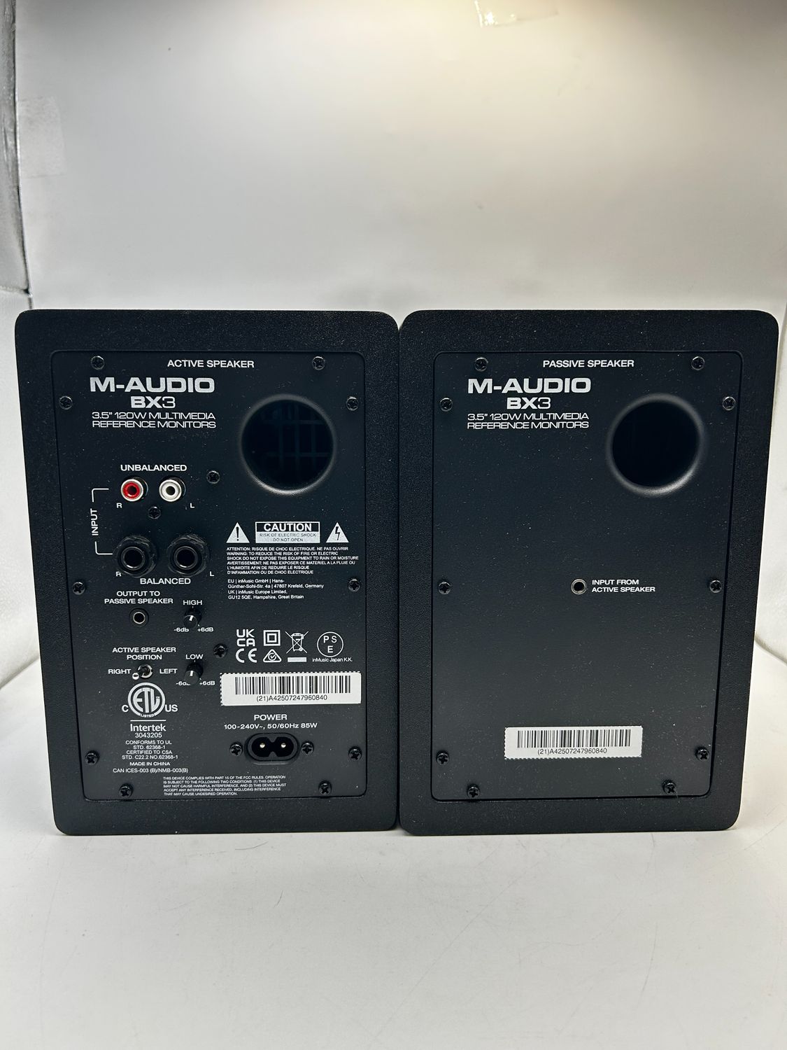 M-AUDIO BX3 para głośników komputerowych 3,5"