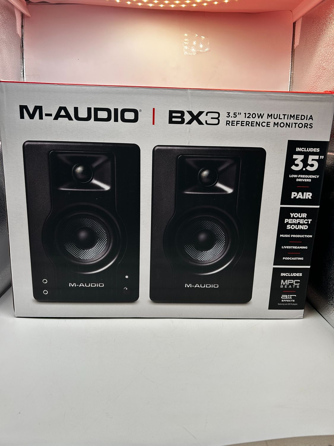 M-AUDIO BX3 para głośników komputerowych 3,5"