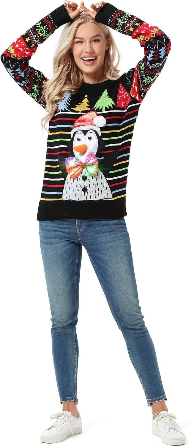 Sweter z długim rękawem „U LOOK UGLY TODAY” dla mężczyzn
