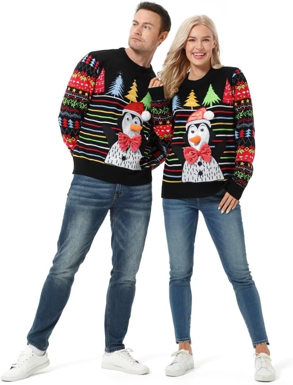 Sweter z długim rękawem „U LOOK UGLY TODAY” dla mężczyzn
