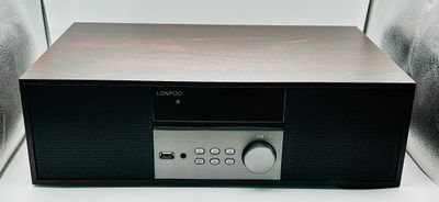 Micro Chaîne HiFi LONPOO LP-816 z CD, Bluetooth, USB i radiem FM