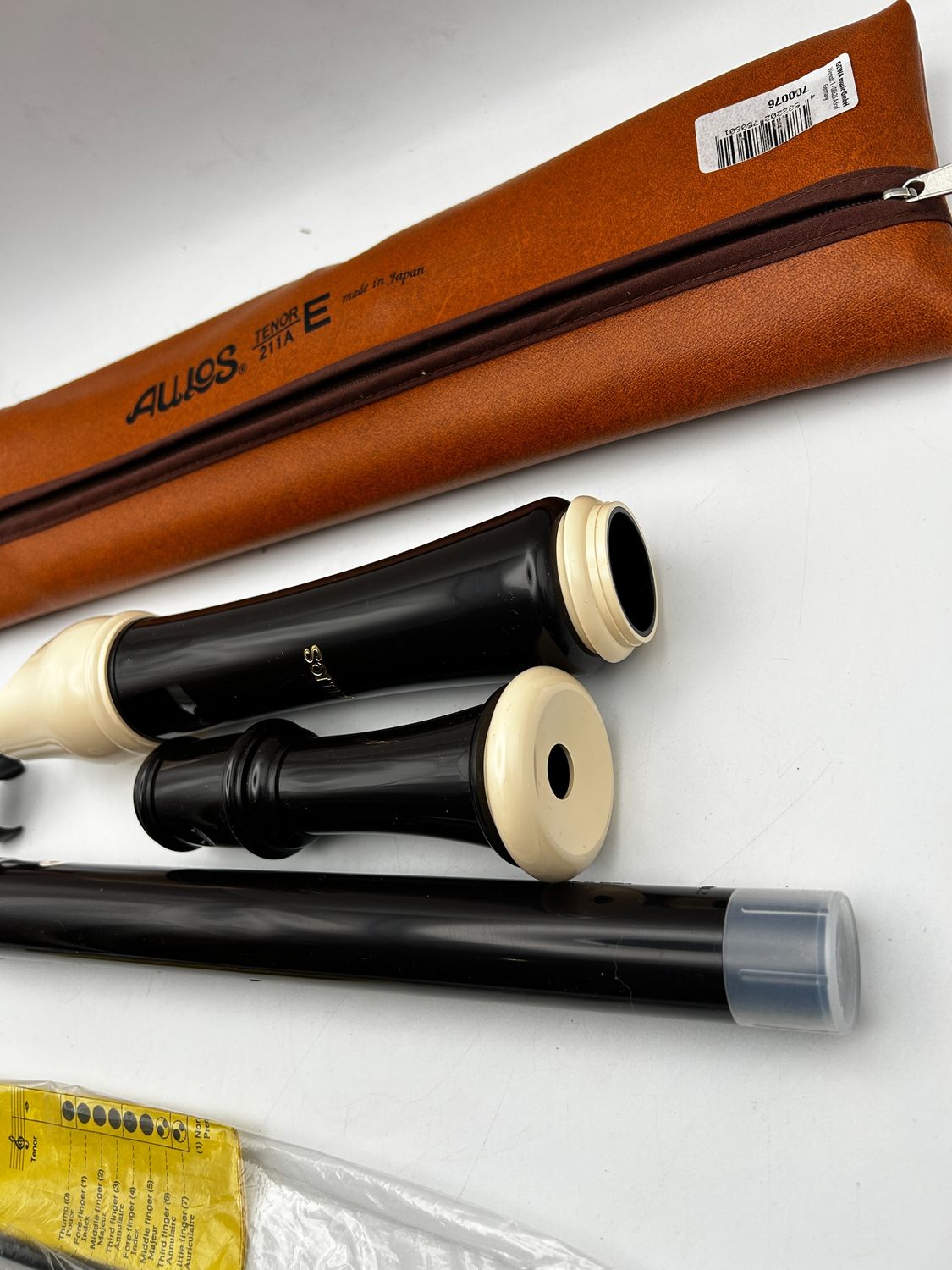 Aulos Rejestrator tenorowy 211A