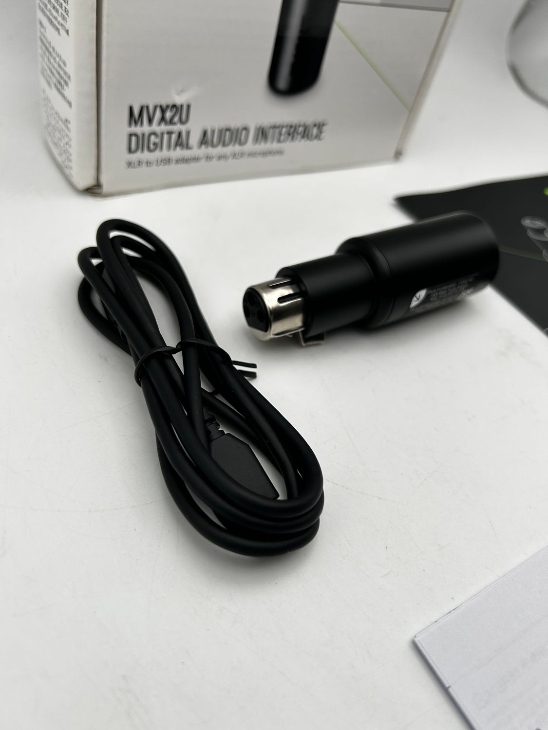 Shure MVX2U cyfrowy interfejs XLR na USB