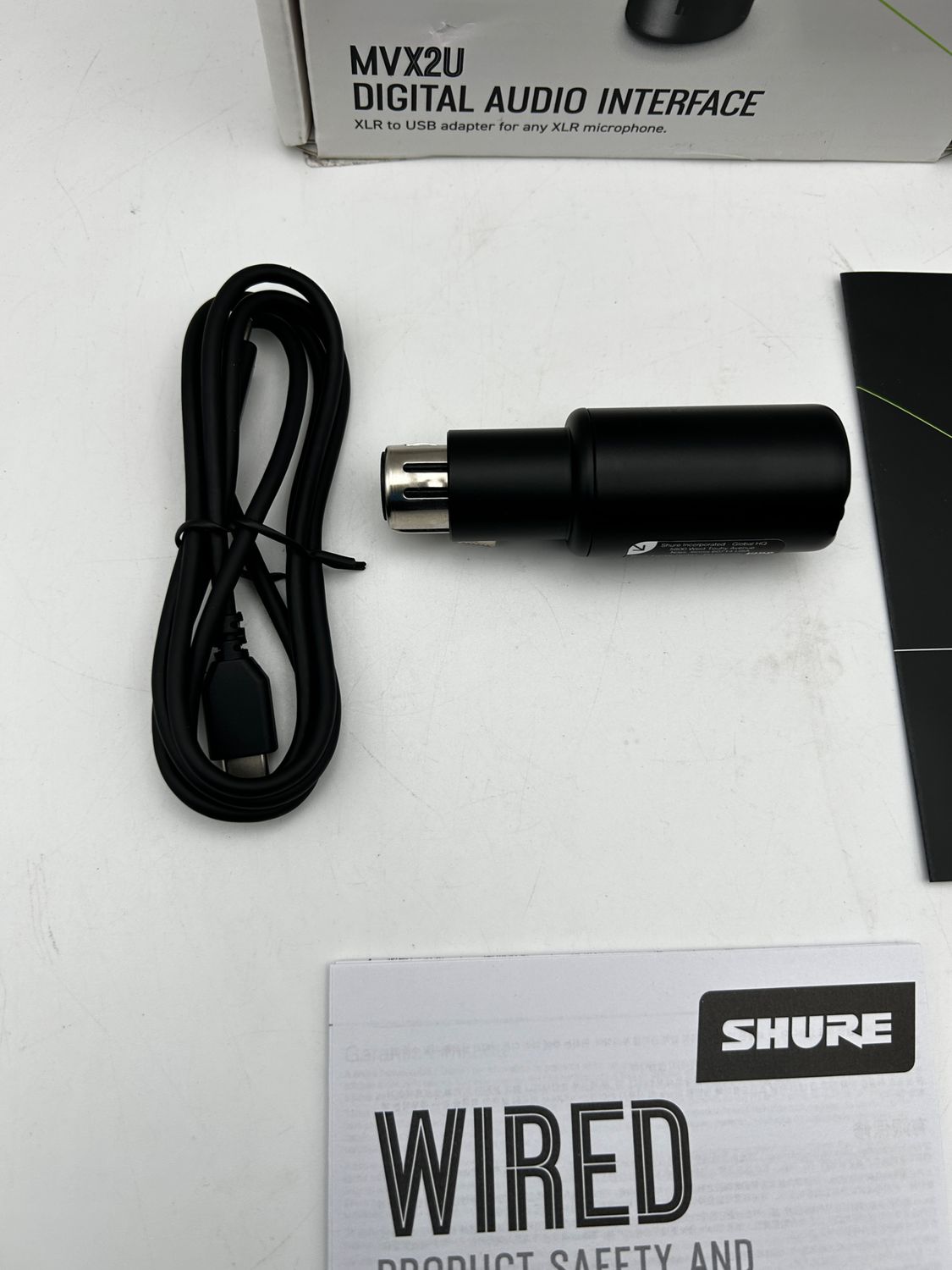 Shure MVX2U cyfrowy interfejs XLR na USB