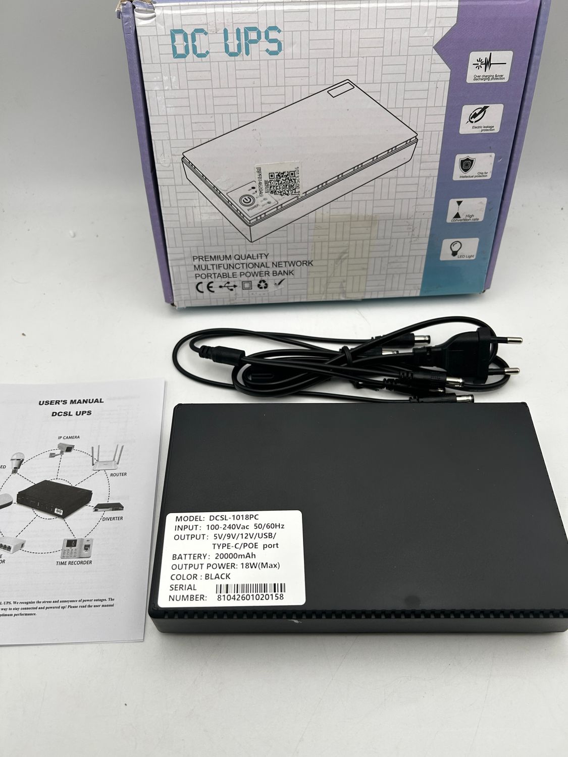 UPS SEAFRONT 20000mAh – kompaktowy zasilacz awaryjny do routerów
