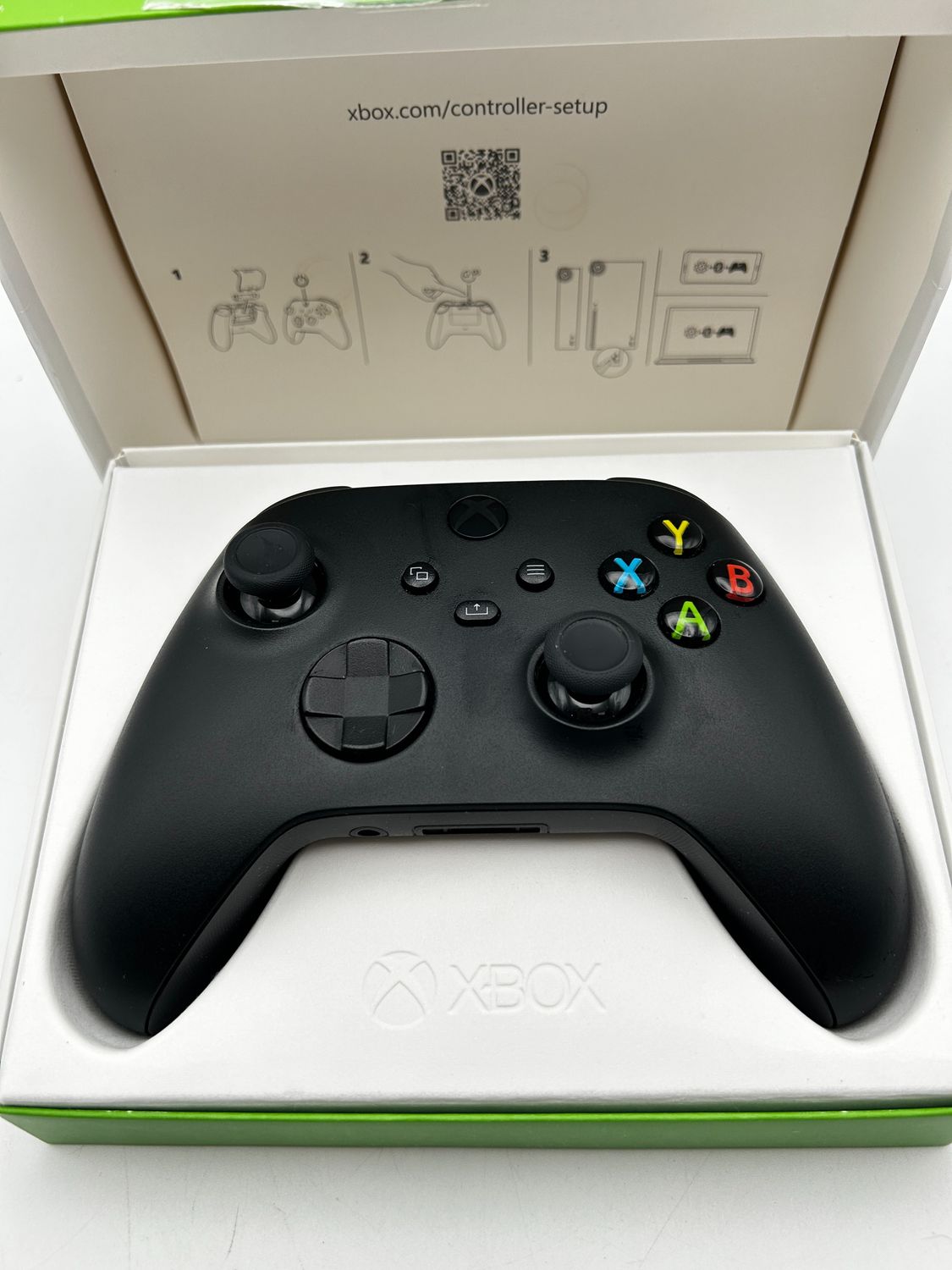 Xbox Wireless Controller Carbon Black do Series X|S, One, Windows 10/1