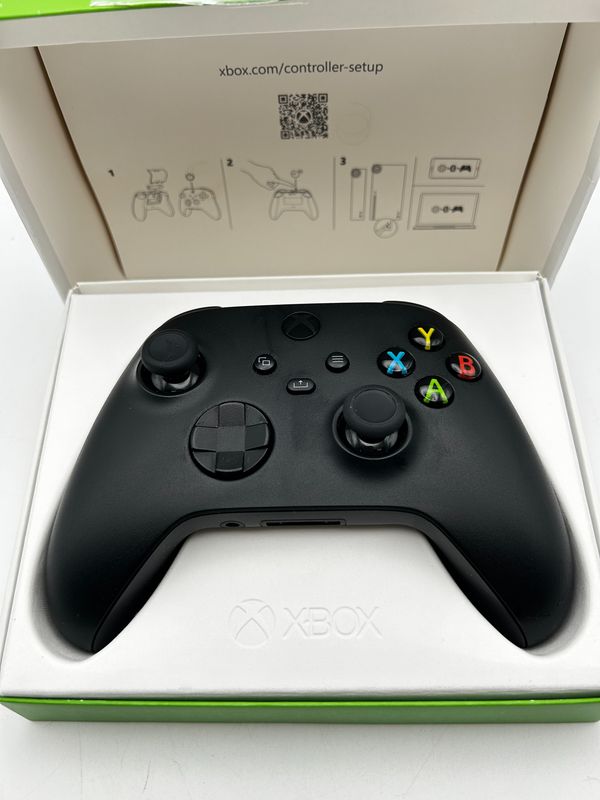 Xbox Wireless Controller Carbon Black do Series X|S, One, Windows 10/1
