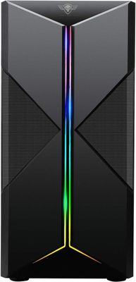 SPIRIT OF GAMER CLONE III – Obudowa PC Gamer RGB, Midi Tower, Czarna