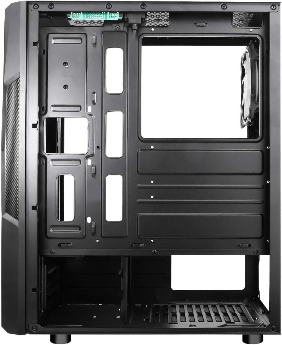 SPIRIT OF GAMER CLONE III – Obudowa PC Gamer RGB, Midi Tower, Czarna