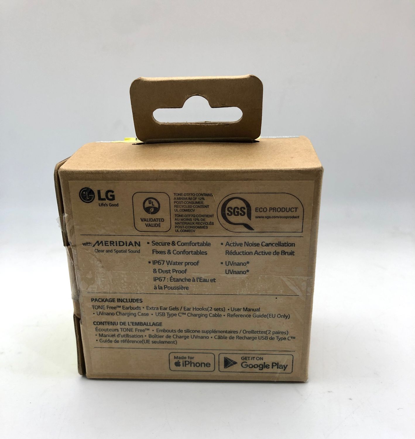 Słuchawki douszne LG Electronics Tone Free Fit DTF7Q Bluetooth
