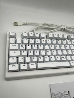 SteelSeries Apex 3 TKL White RGB – klawiatura gamingowa