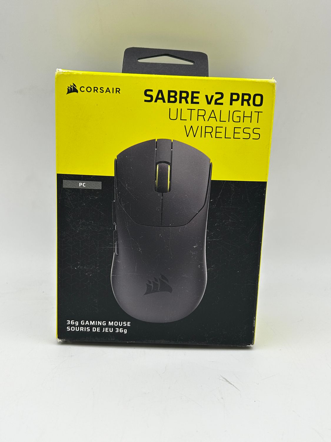 Mysz gamingowa Corsair SABRE v2 PRO bezprzewodowa 33000 DPI czarna
