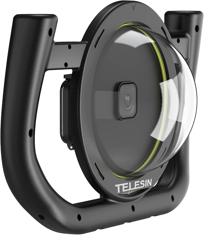 TELESIN Dome Port z uchwytem do nurkowania dla GoPro Hero 12 / 11 / 10 / 9