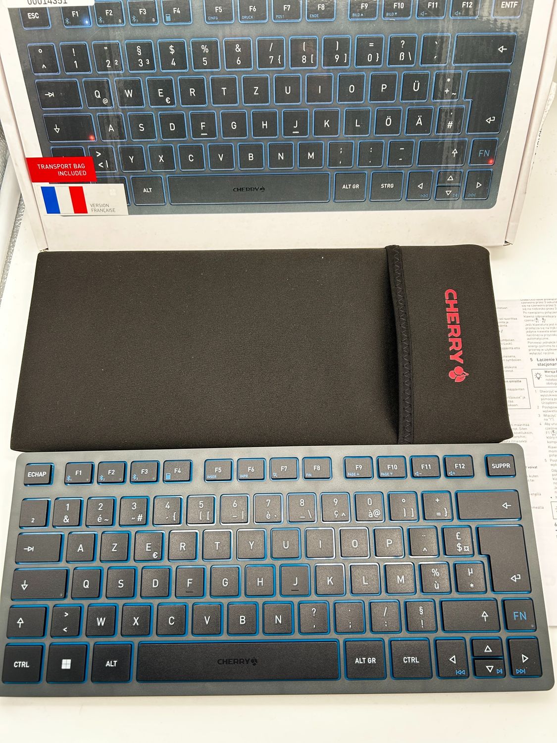 CHERRY KW 7100 MINI BT — kompaktowa klawiatura wielofunkcyjna Bluetooth