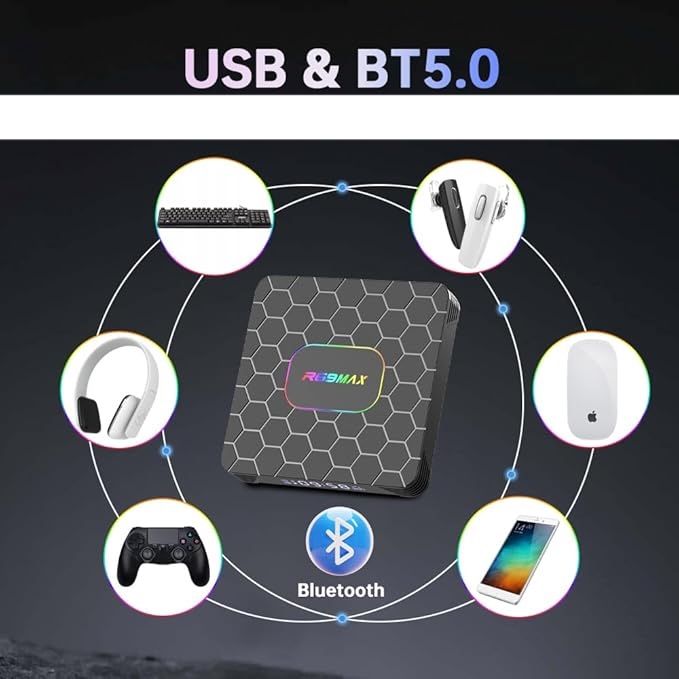 Android TV Box EASYTONE BL-R69MAX-3528/432 z Android 14.0, 4 GB RAM, 32 GB