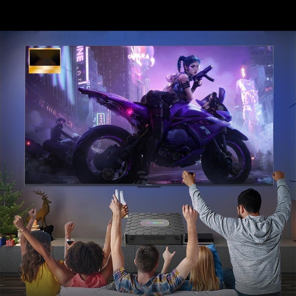 Android TV Box EASYTONE BL-R69MAX-3528/432 z Android 14.0, 4 GB RAM, 32 GB