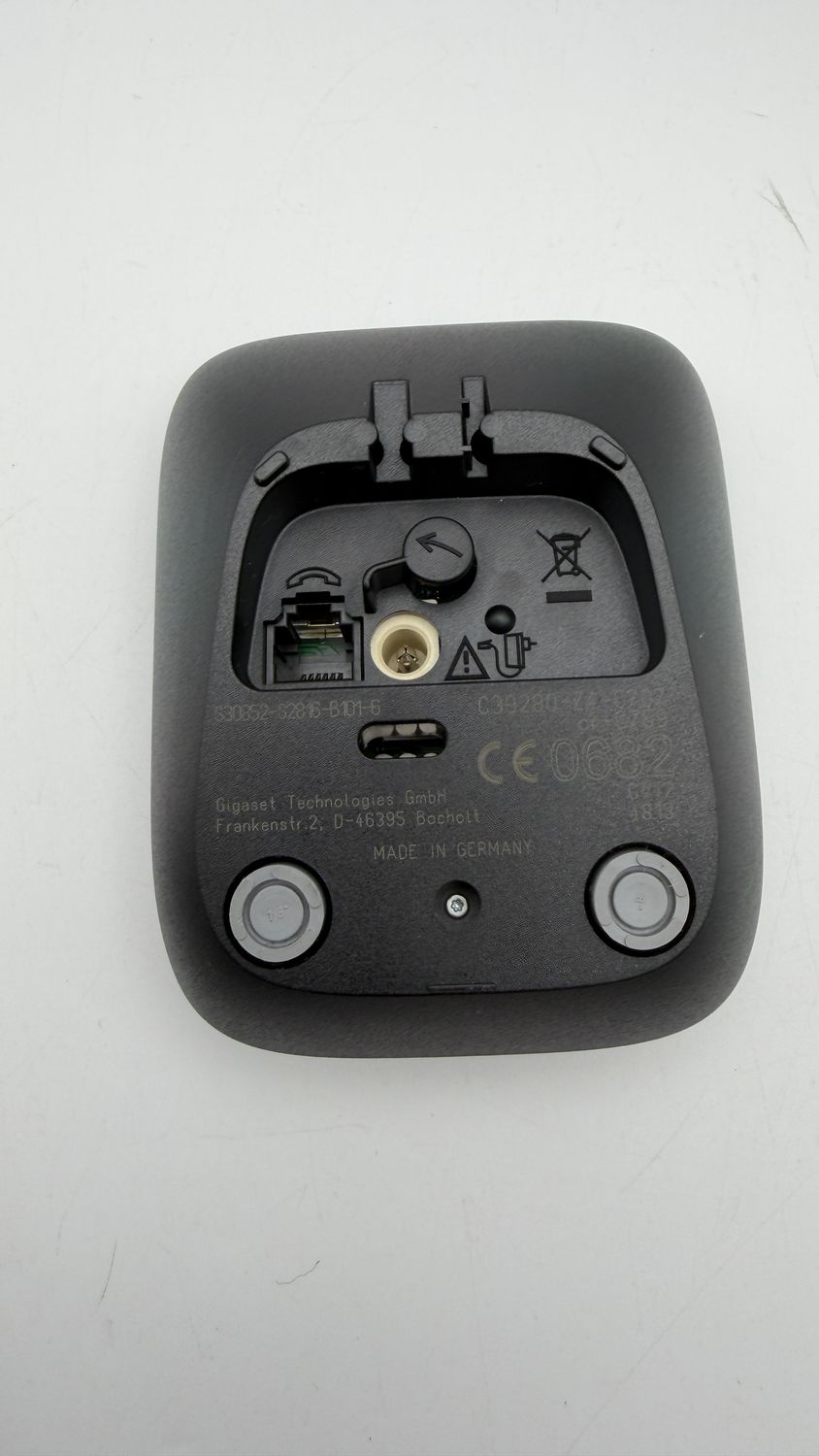 Gigaset AS690 – bezprzewodowy telefon DECT, czarny