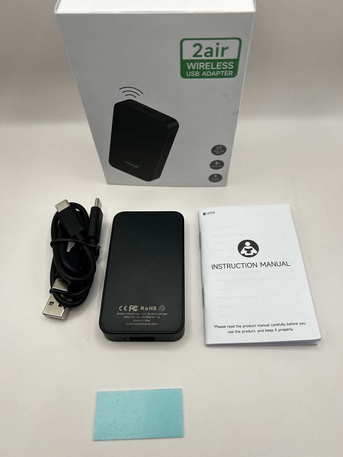 Carlinkit 5.0 2 Air – bezprzewodowy adapter CarPlay i Android Auto