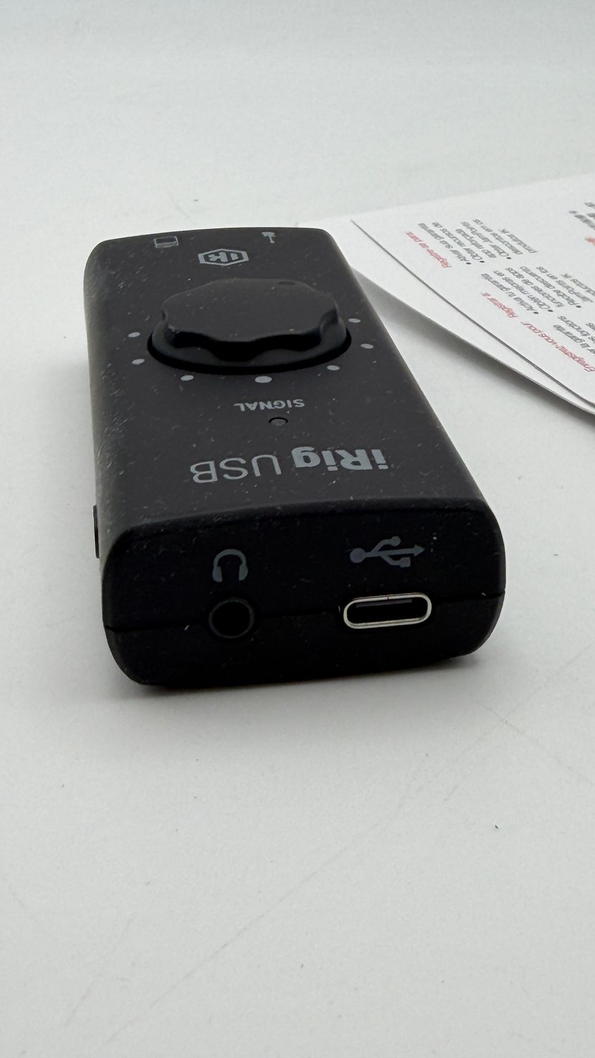 IK Multimedia iRig – interfejs audio USB do gitary, 24 bit / 48 kHz