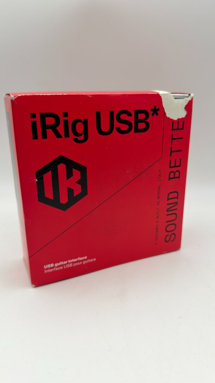 IK Multimedia iRig – interfejs audio USB do gitary, 24 bit / 48 kHz