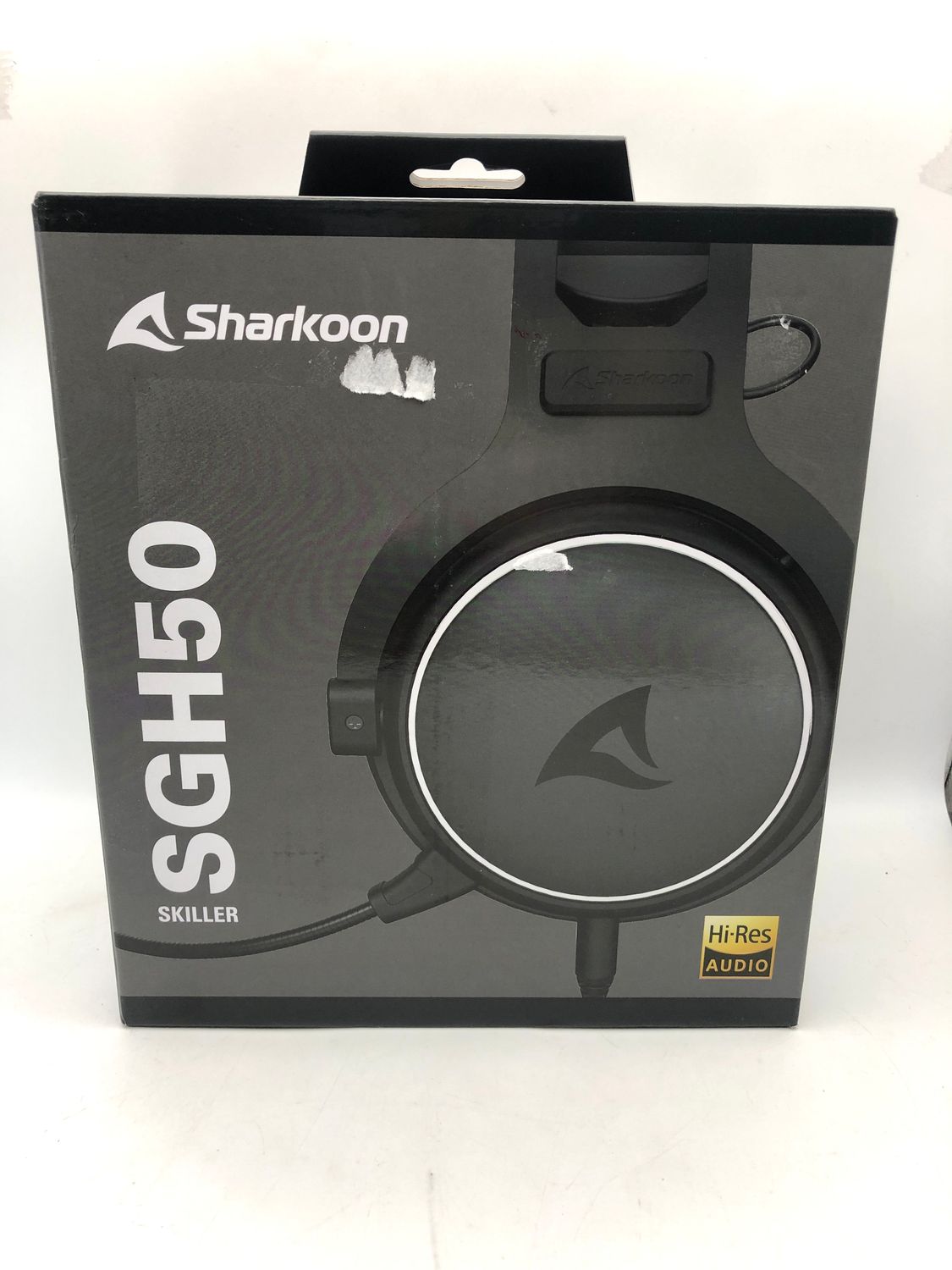Sharkoon Słuchawki SGH50 Czarny Wielokolorowy Czarny/Biały