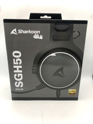 Sharkoon Słuchawki SGH50 Czarny Wielokolorowy Czarny/Biały