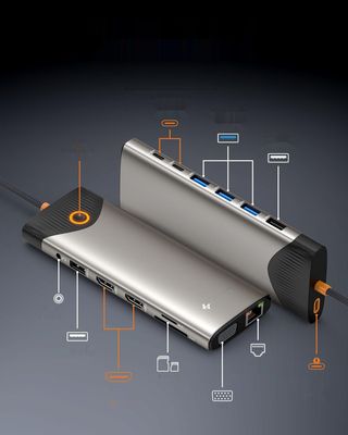 Stacja dokująca NOVOO 15‑w‑1 USB‑C NHM15D-168C