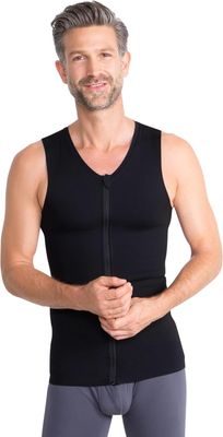 FINN Shapewear – Męska koszulka kompresyjna z zamkiem