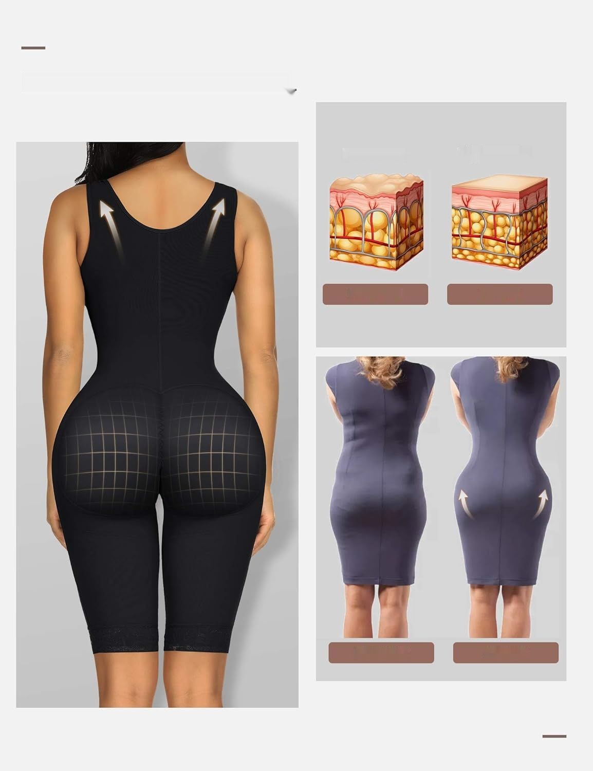 FeelinGirl modelujący kombinezon wyszczuplający XL