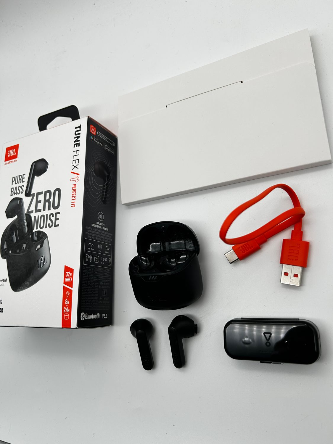 JBL Tune Flex TWS – bezprzewodowe słuchawki douszne Bluetooth z ANC