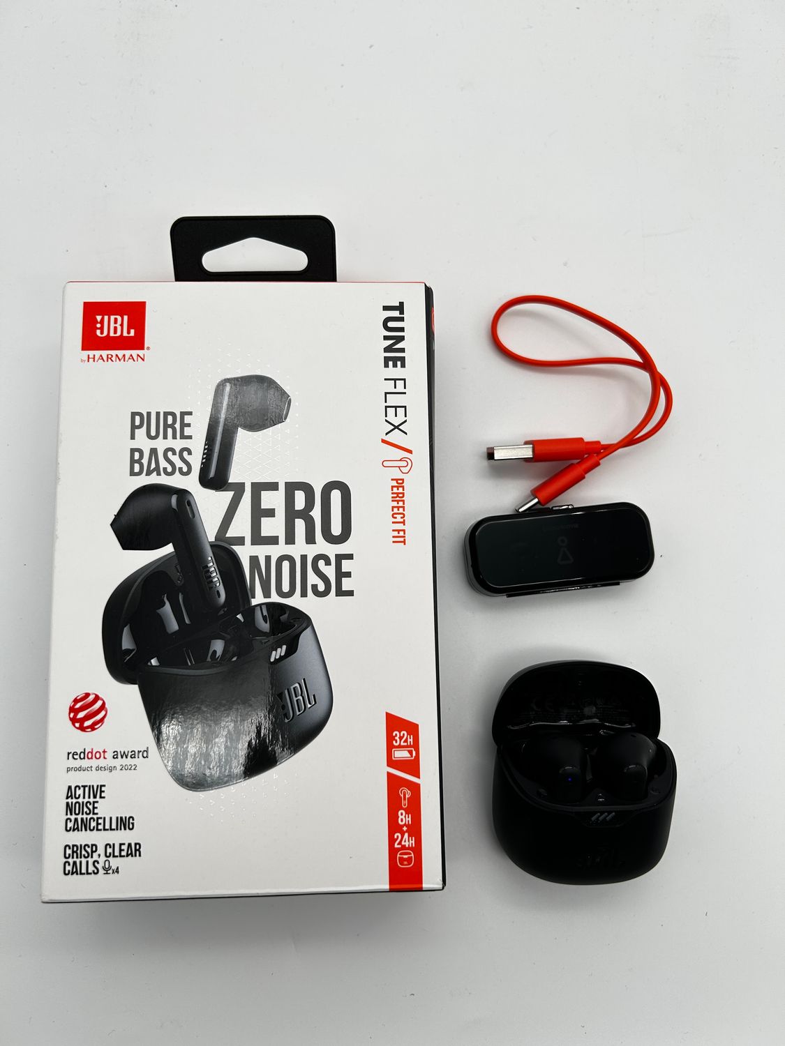 JBL Tune Flex TWS – bezprzewodowe słuchawki douszne Bluetooth z ANC