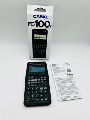 Casio FC-100V-2-W-ET kalkulator finansowy Second Edition