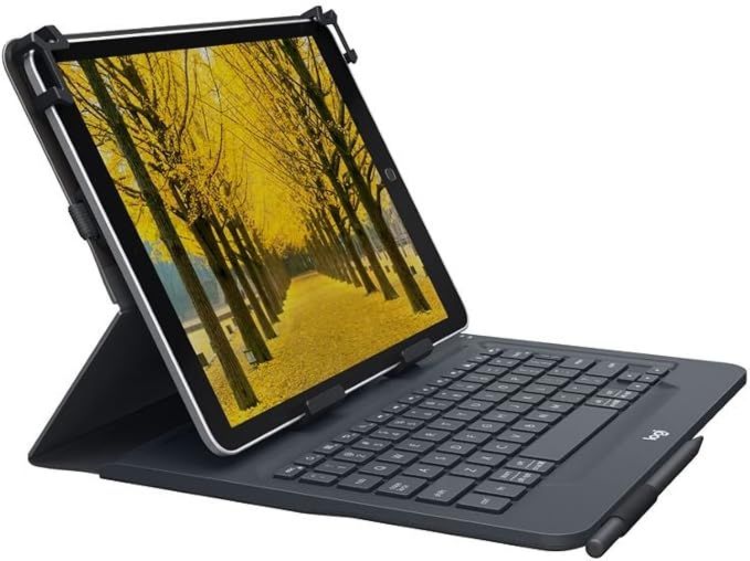 Logitech Universal Folio z klawiaturą do tabletów 9–10" (23–25,5 cm), układ nordycki